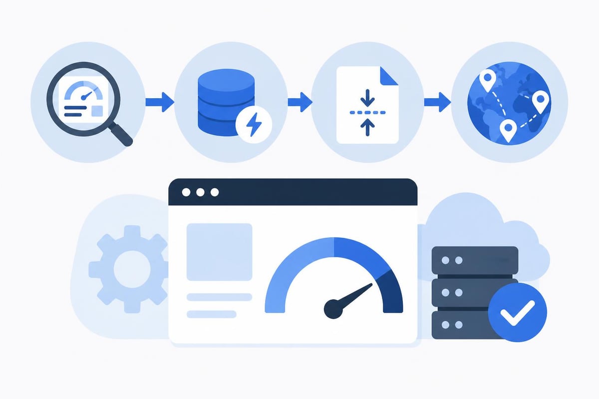 Website optimization workflow