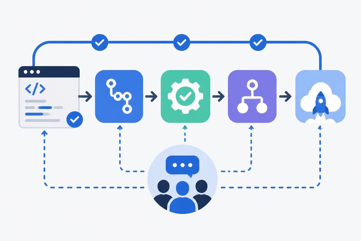 Integrated development workflow
