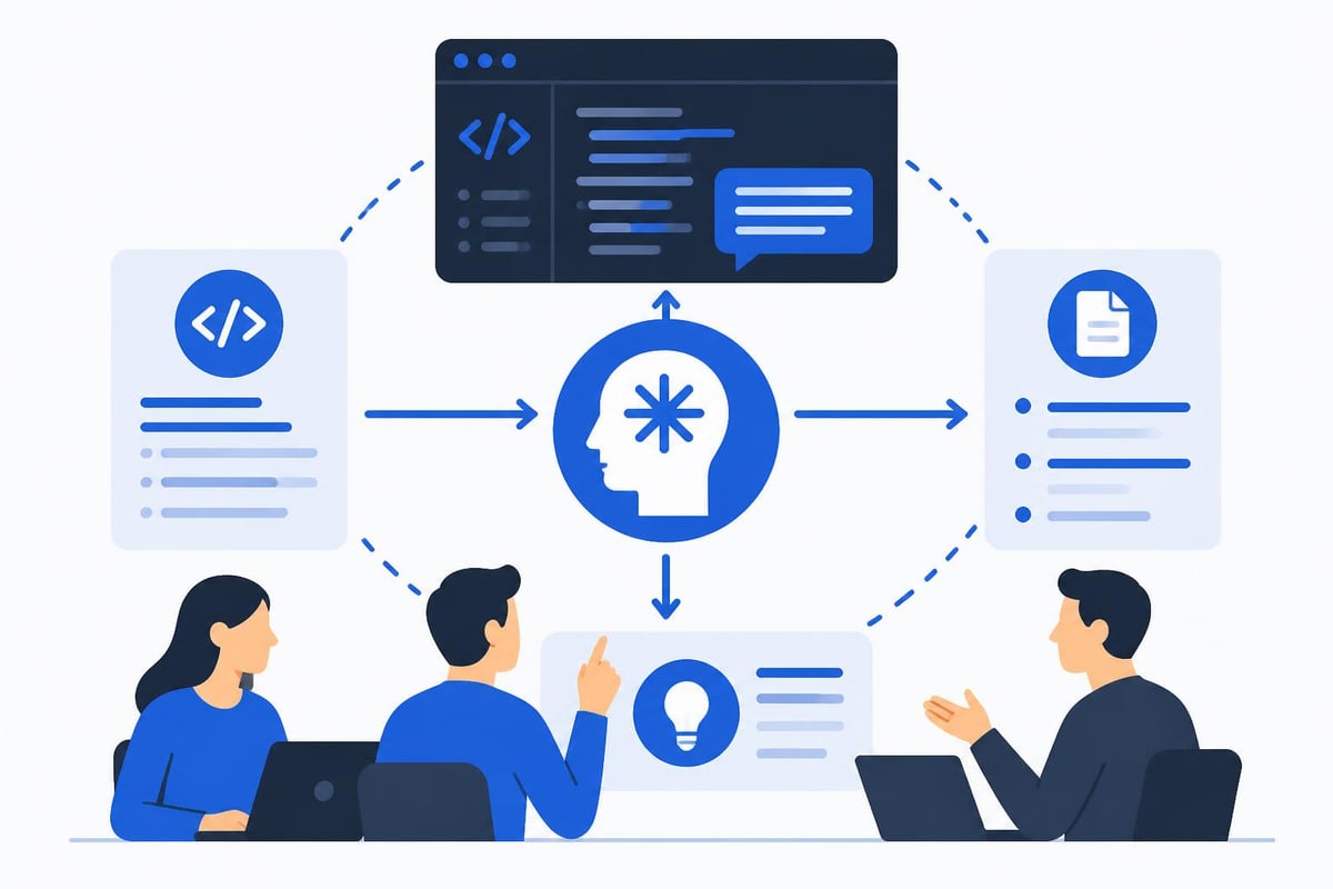 Team knowledge sharing with AI