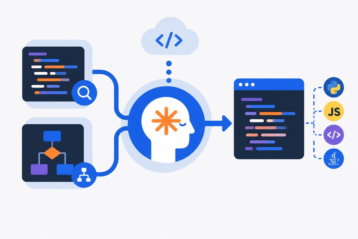 Claude AI analyzing code patterns