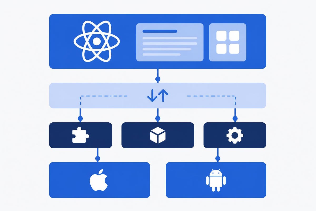 React Native technical stack layers