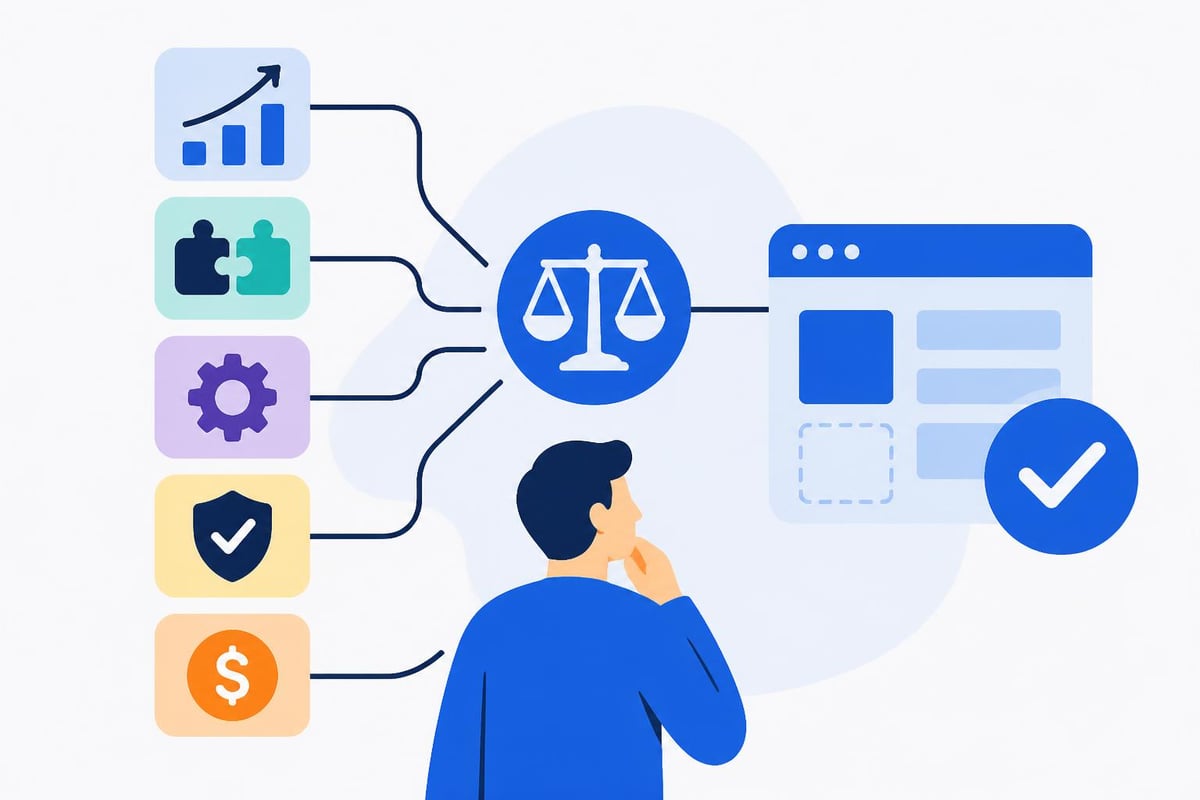 Platform evaluation matrix