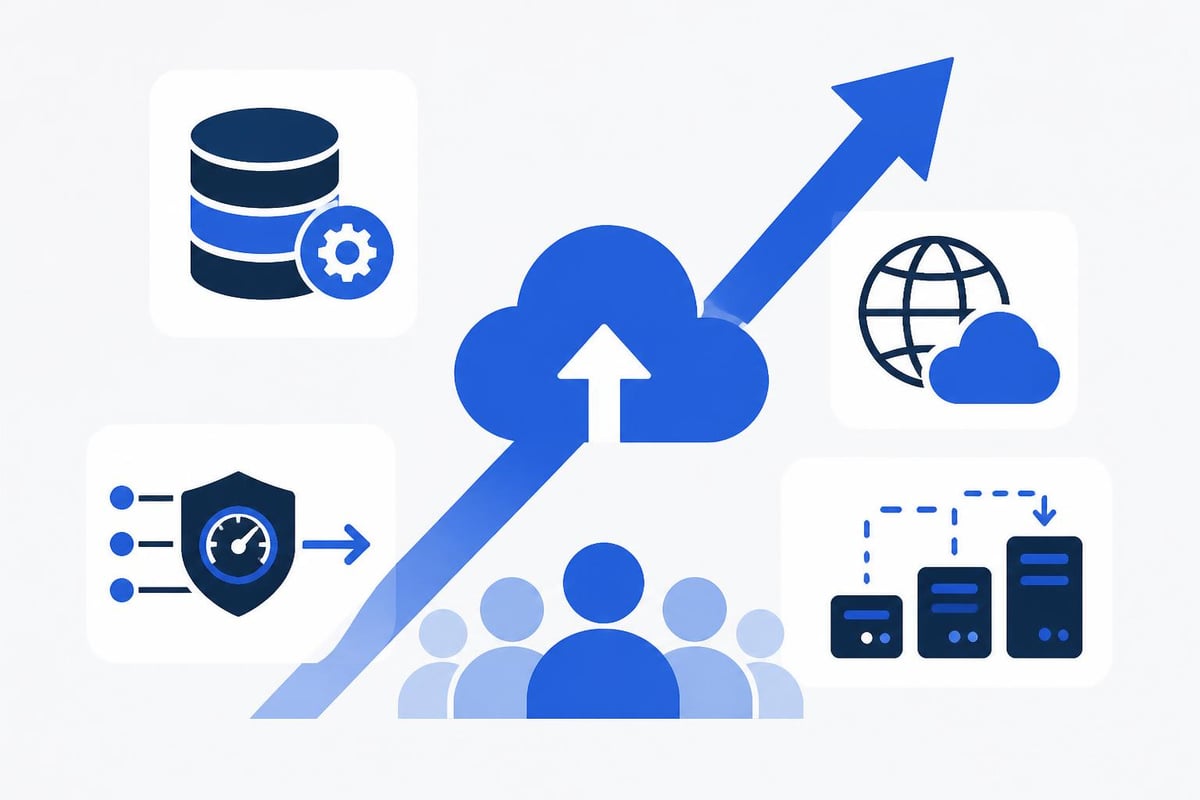 No-code application scaling strategies