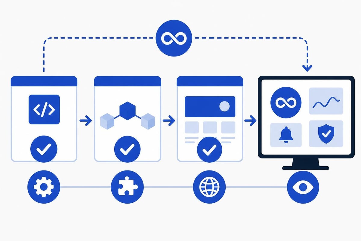 Application testing workflow