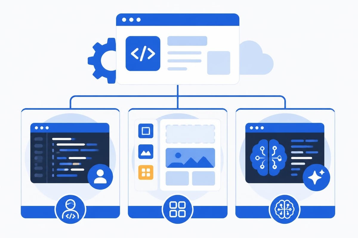 Software for app development categories