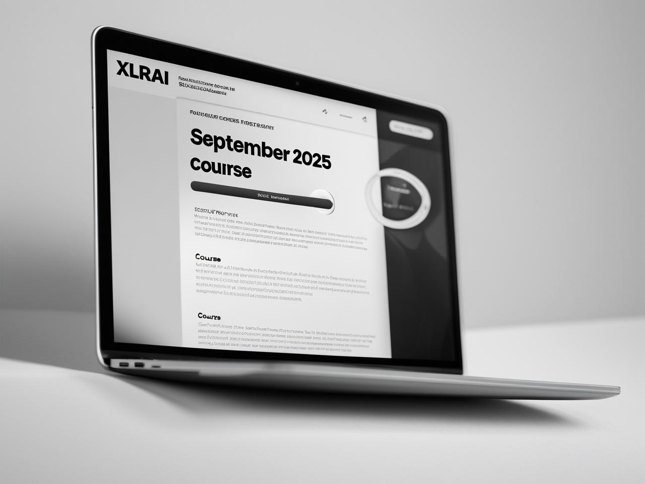 XLRAI Kurssystem Laptop