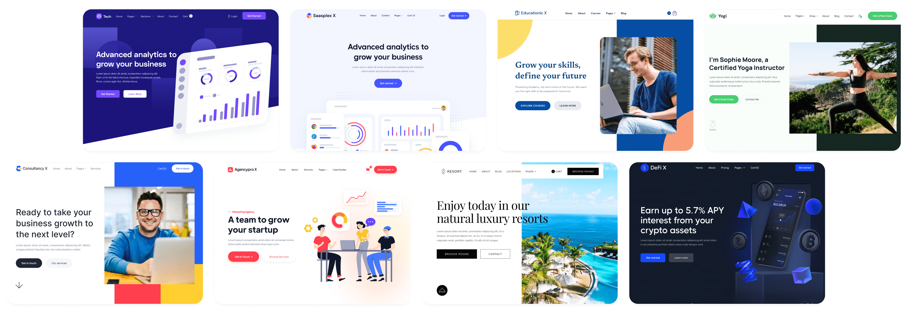 SEO - Browse all Templates - SEO Agency Webflow Template