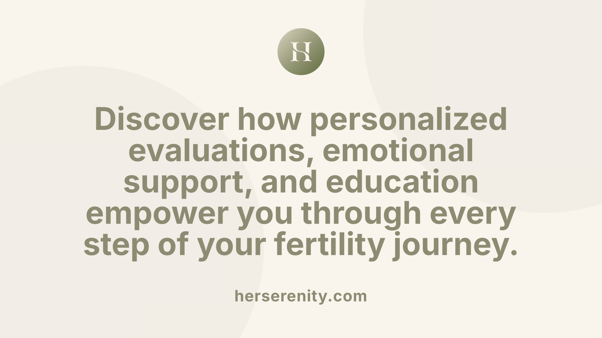 Discover how personalized evaluations, emotional support, and education empower you through every step of your fertility journey.