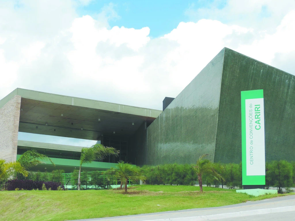 faxada principal do centro de convencoes