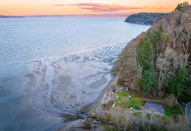 view of Dash Point in Federal Way