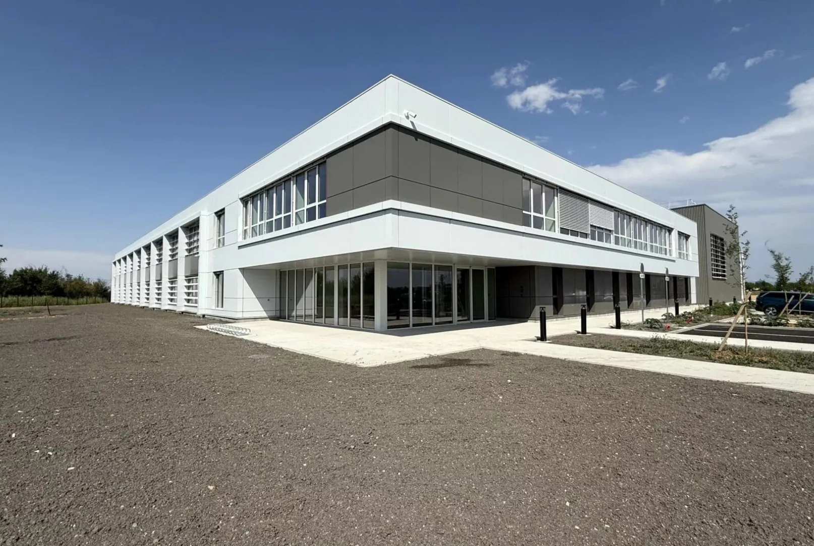 Chantier du CREPS de Vichy réalisé par GF3e