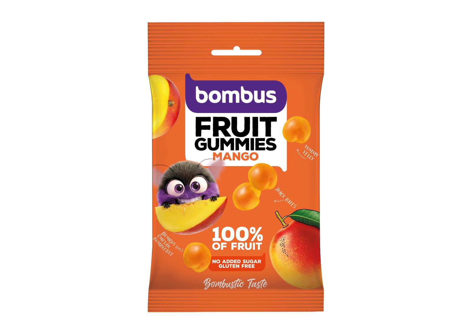 Obal Bombus Fruit Gummies Mango s čmelákem