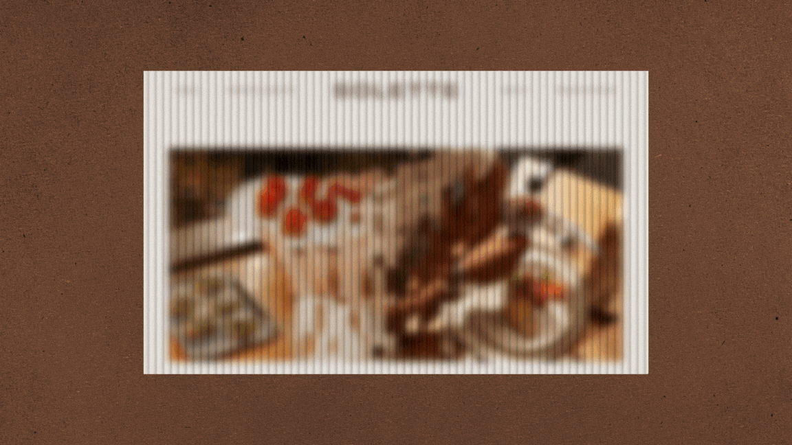 A gif recording animation homepage of solette, chicago