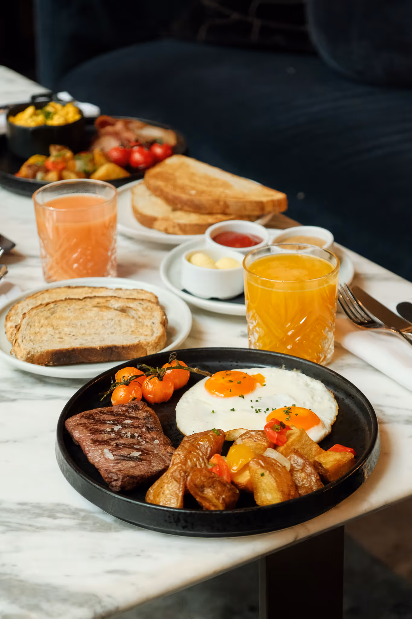 Steak & Egg Breakfast at Paradox Hotel Vancouver