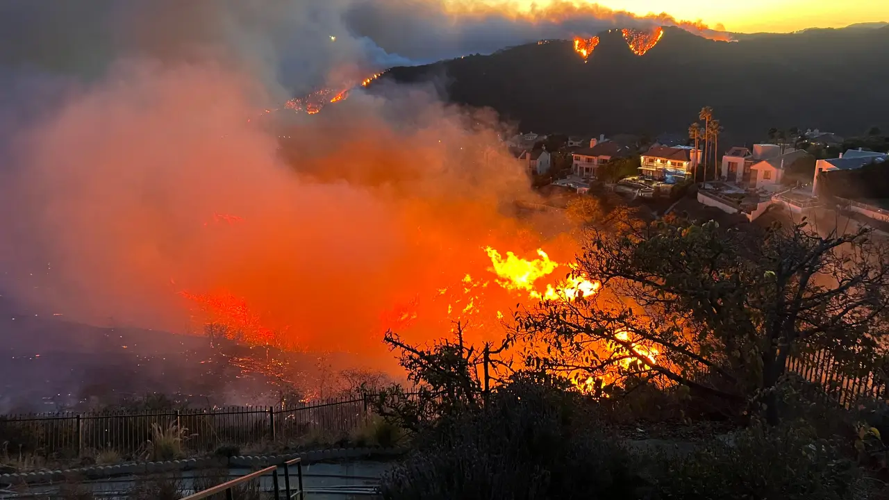photo of a fire