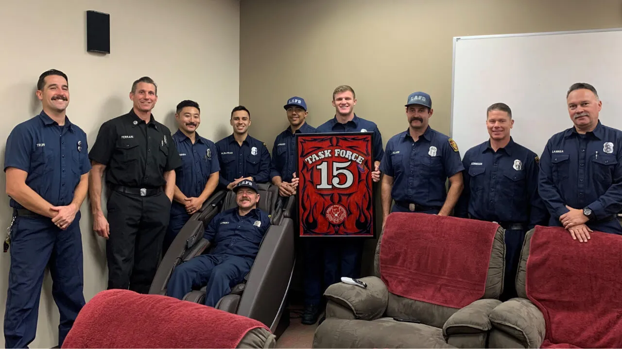 Human Touch Impacts Firefighter Rest and Recovery