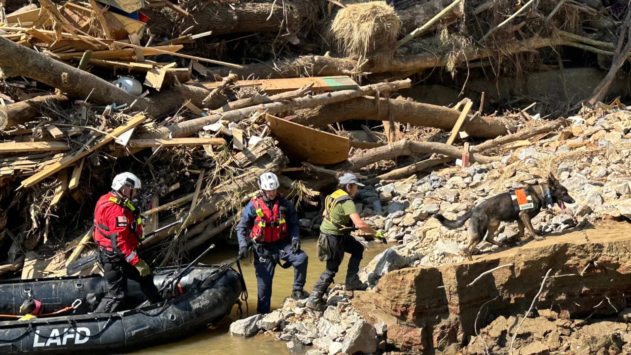 LAFD Brings Hope and Recovery to the East Coast