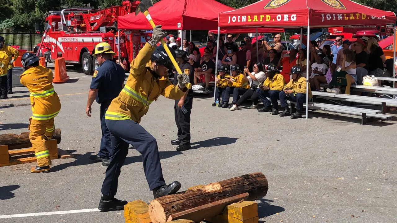 Los Angeles Teen Finds His Calling in Firefighting