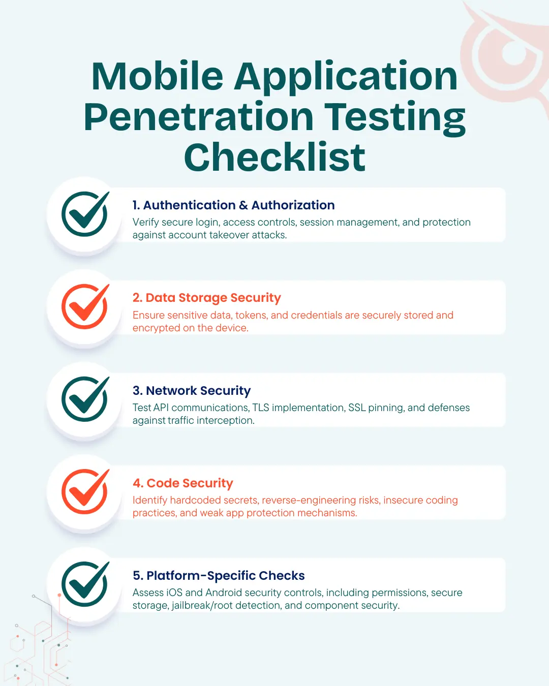 Mobile Application Penetration Testing Checklist