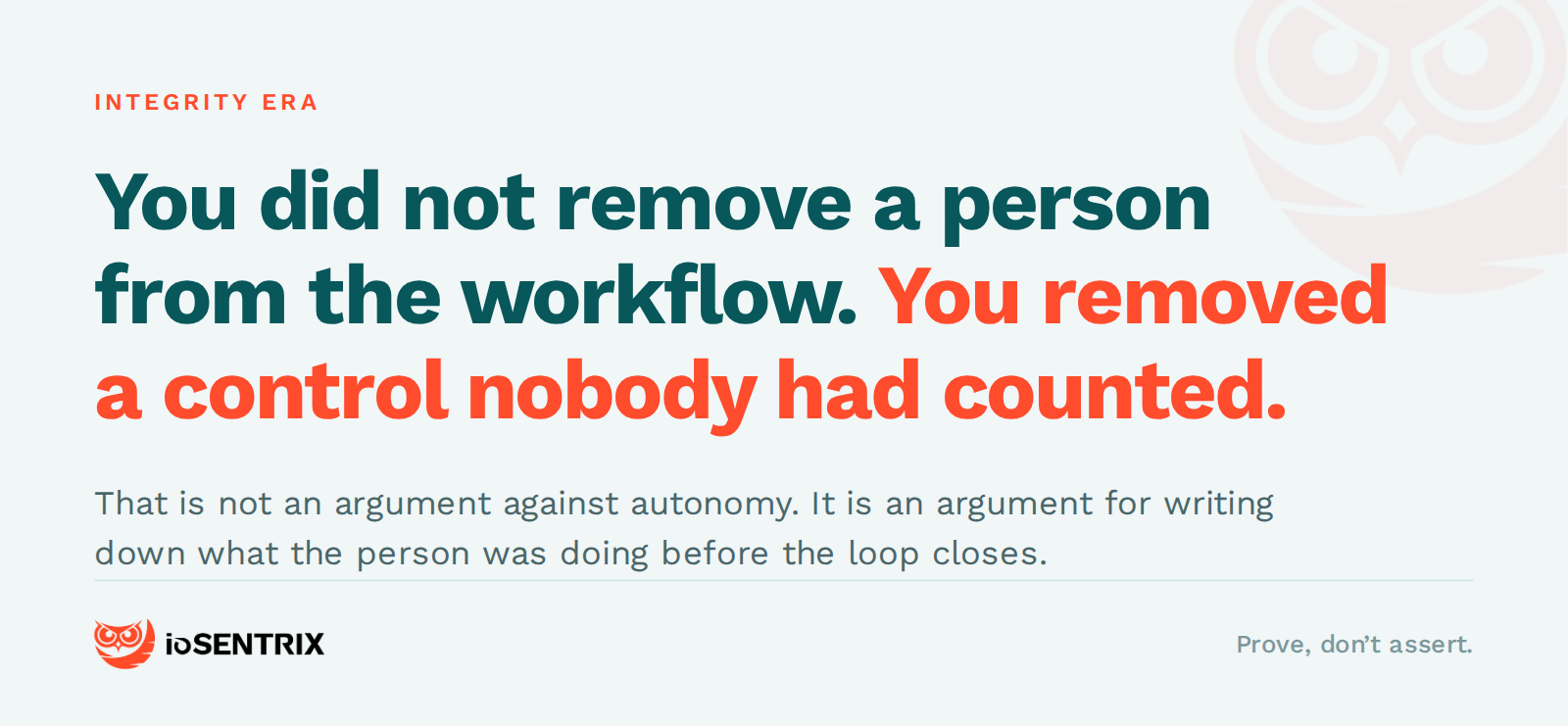 ai security agents human checkpoint — quote
