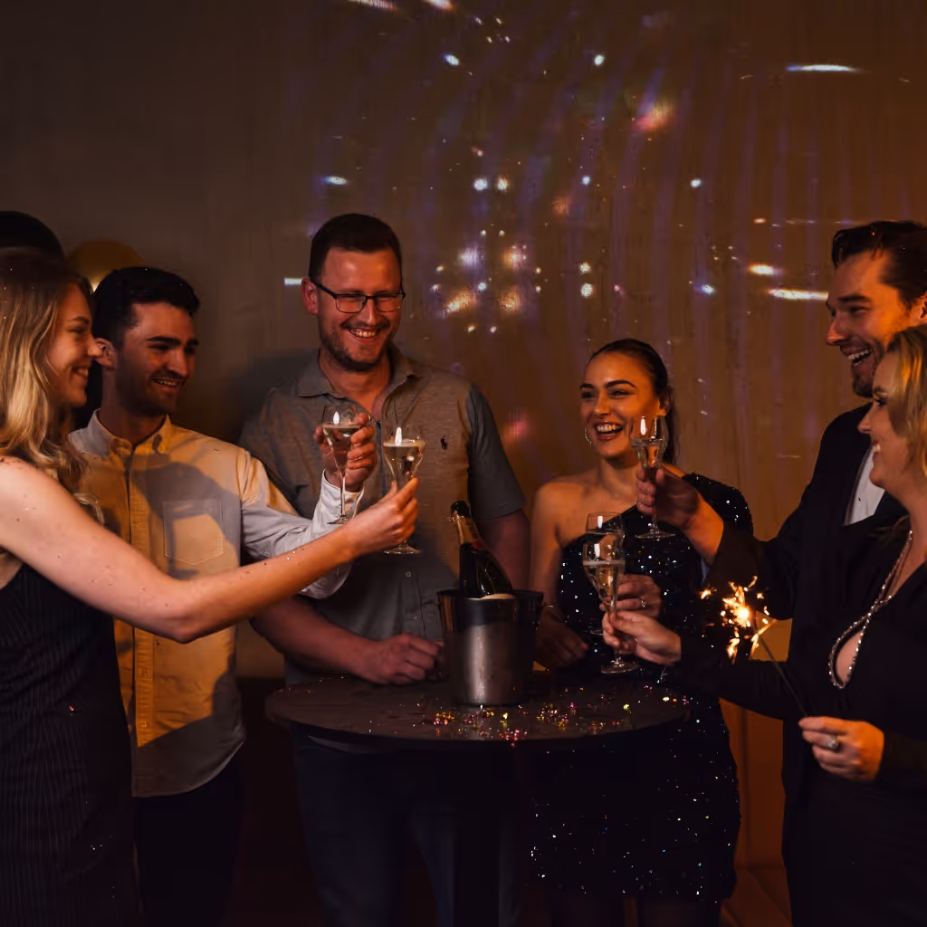 elegant setting for  private dining for a birthday celebration