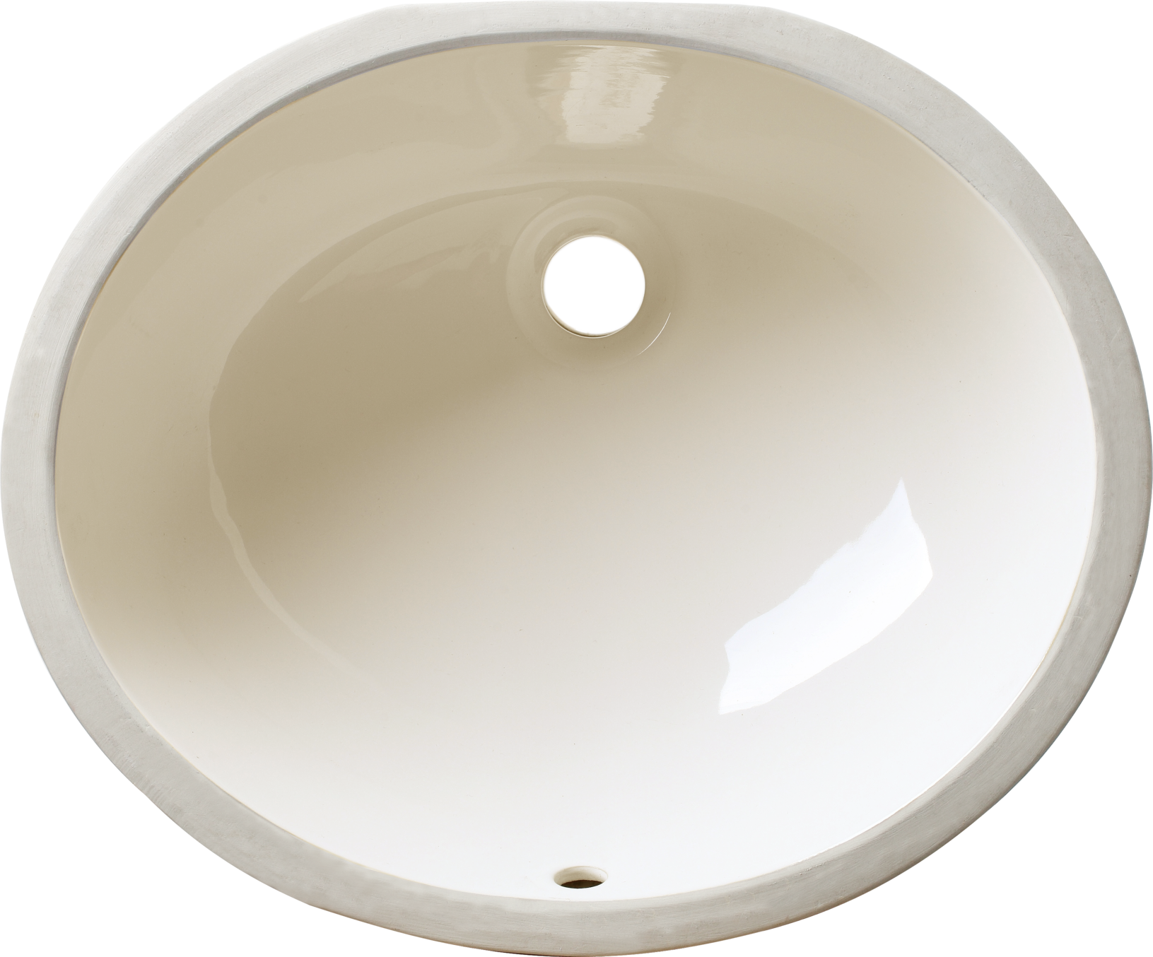 St. Clair Biscuit oval stone bathroom vanity sink