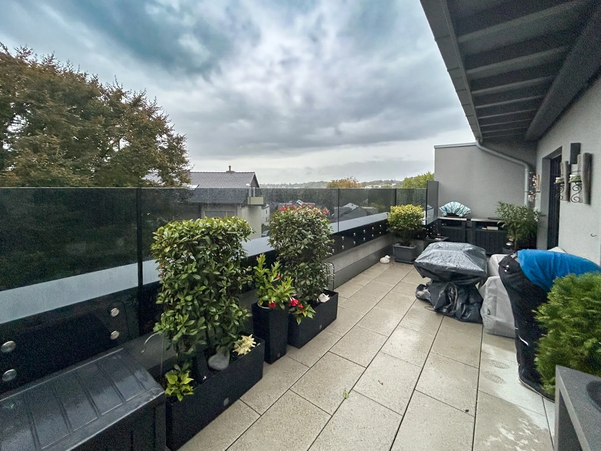 Glasgeländer Treppe Balkon Terrasse GlasPro Bergmann Glaserei Langenfeld Solingen Mettmann Leverkusen