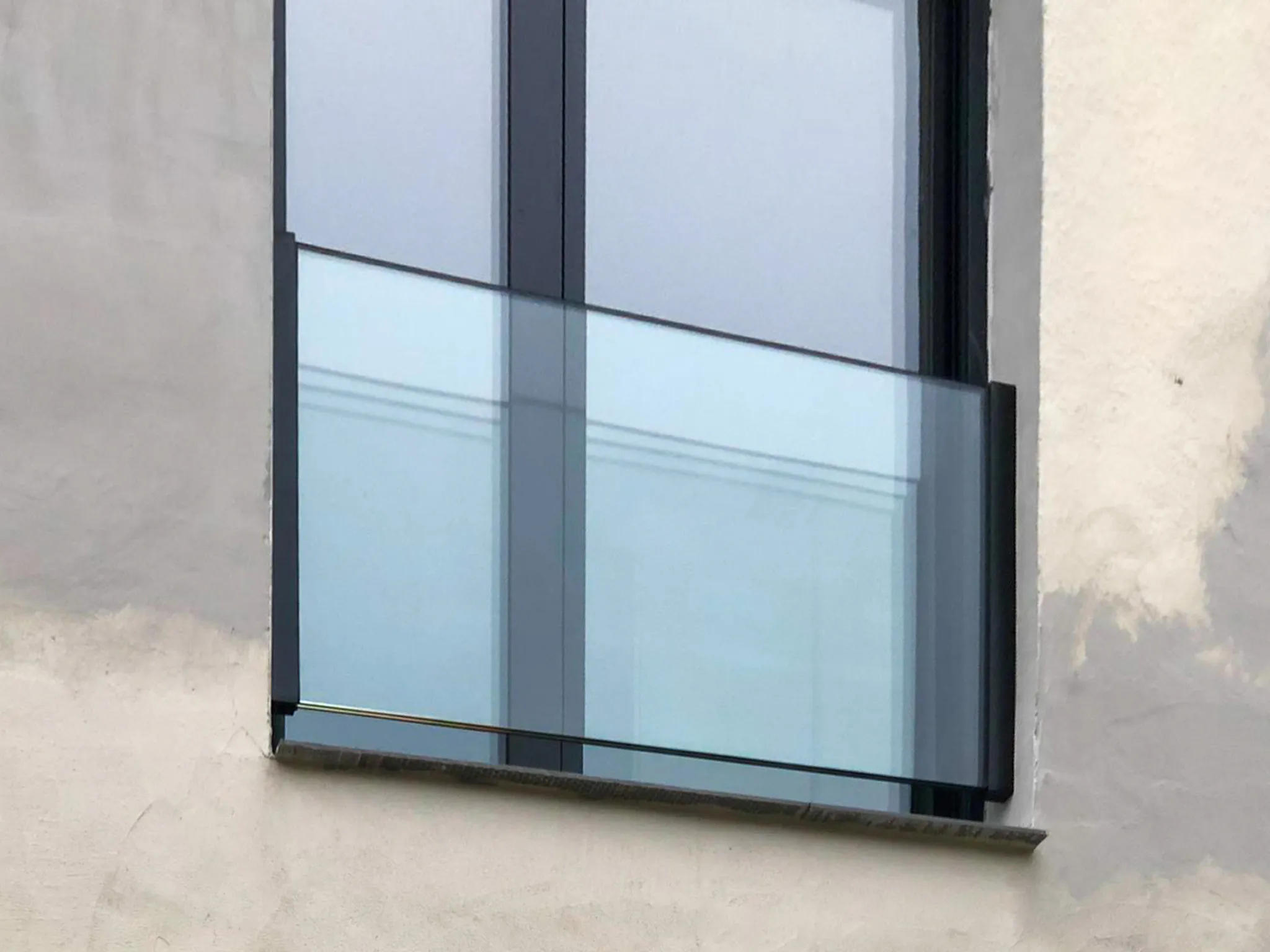 Glasgeländer Treppe Balkon Terrasse GlasPro Bergmann Glaserei Langenfeld Solingen Mettmann Leverkusen