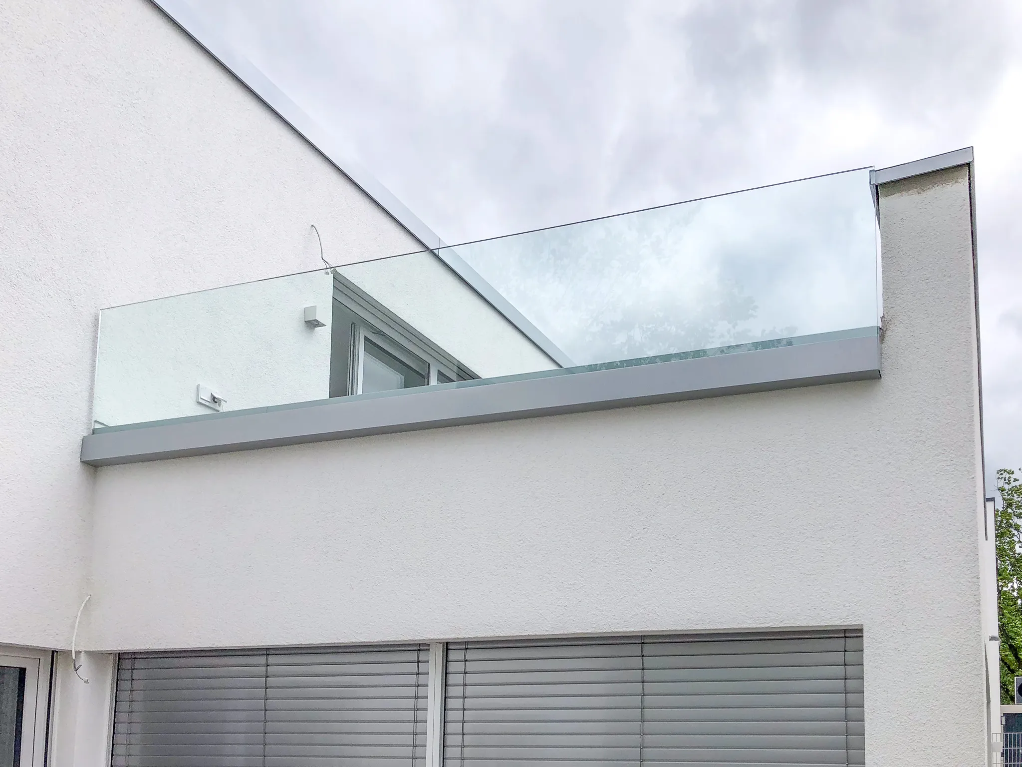 Glasgeländer Treppe Balkon Terrasse GlasPro Bergmann Glaserei Langenfeld Solingen Mettmann Leverkusen