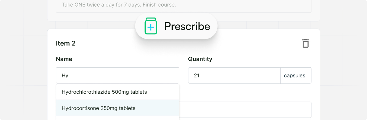 Deltera Prescribe drug formulary