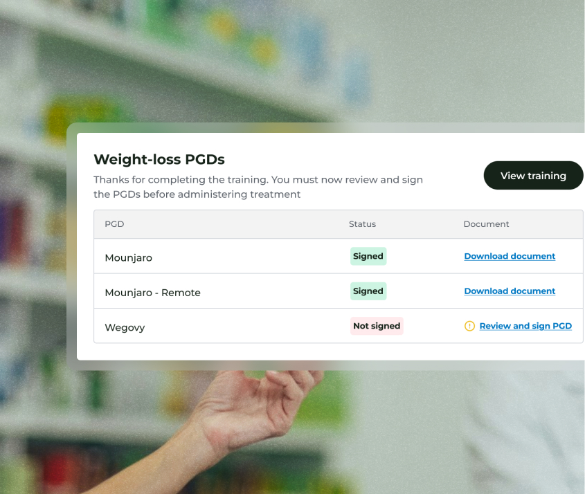 PGD governance in Deltera Platform