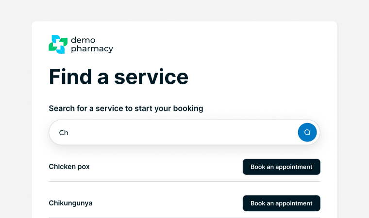 Finding a service using Deltera platform