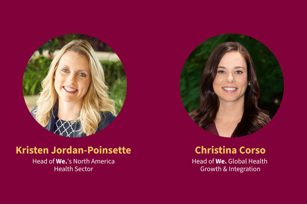 Headshots of Kristen Jordan-Poinsette & Christina Corso | We. Communications