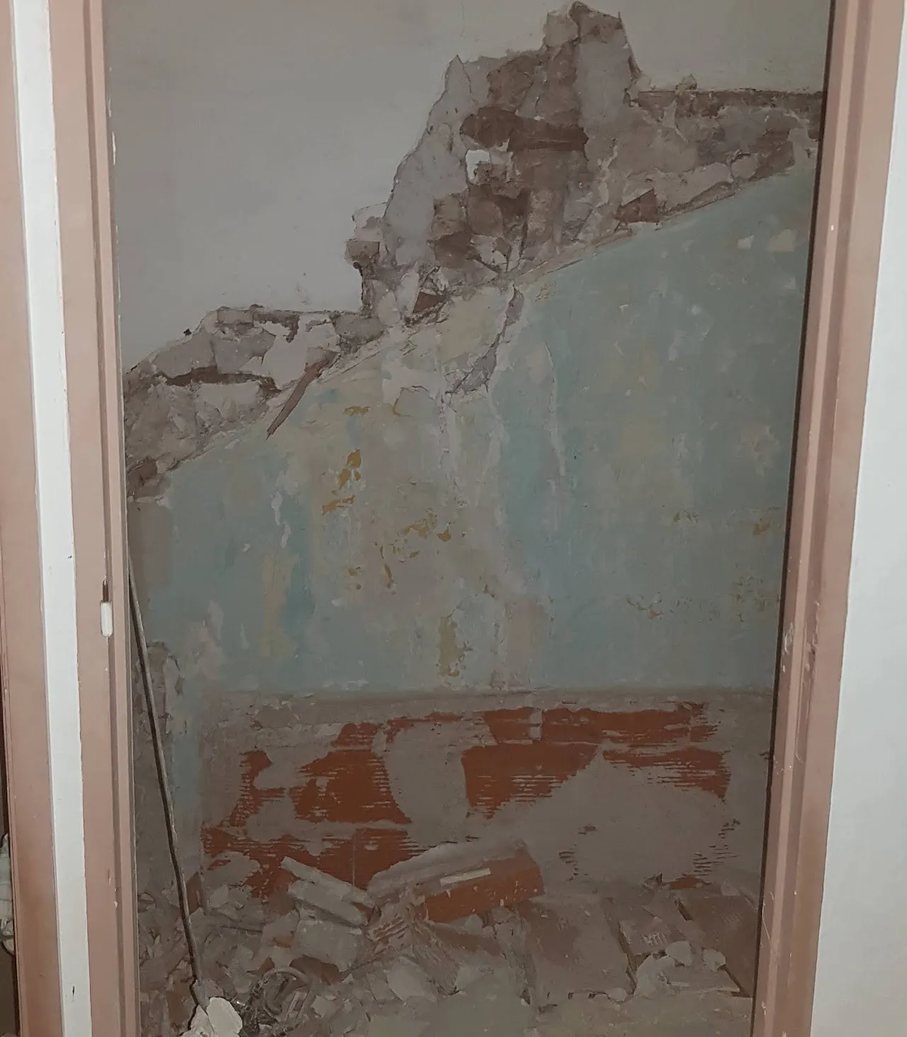 La salle de bain avant la rénovation