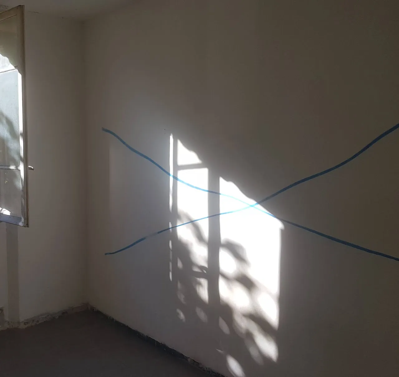 Mur qui sépare la chambre 2 et la chambre 3