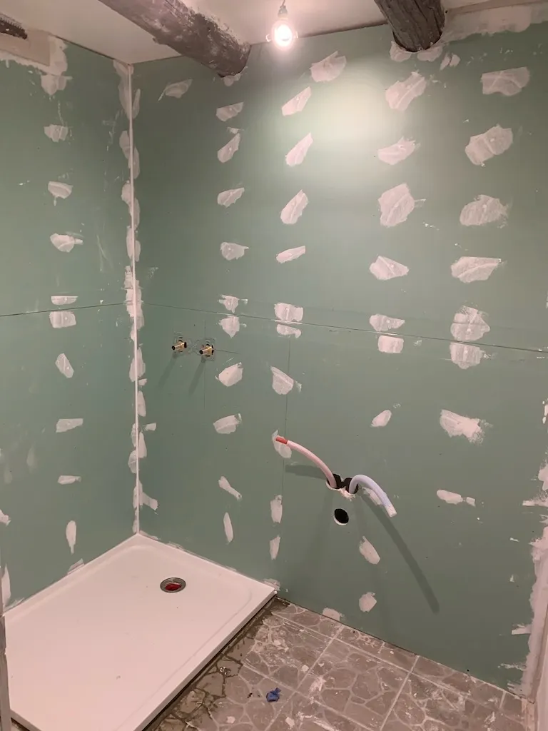 receveur sdb travaux