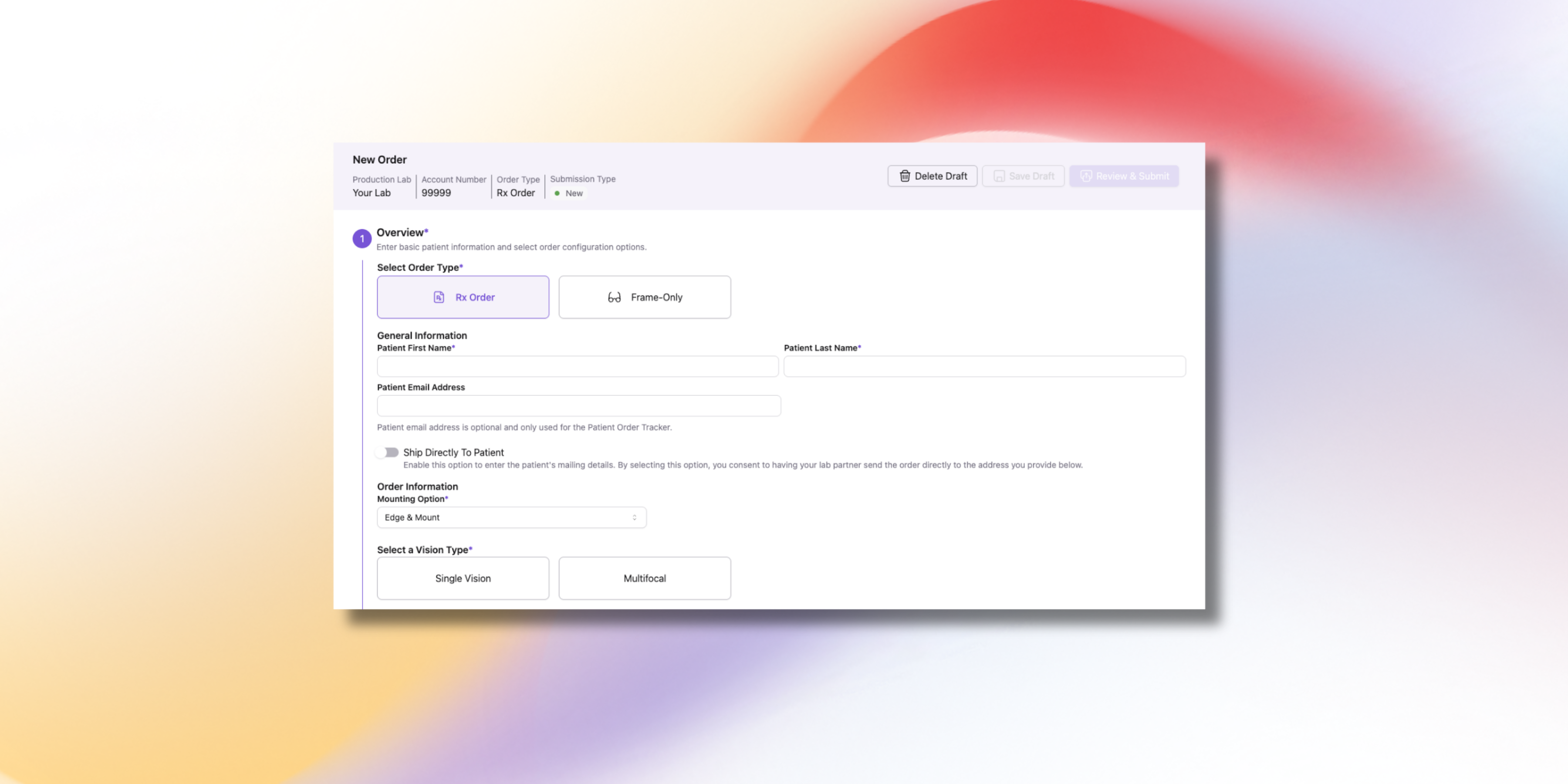 Introducing Your New Order Creation Experience: Faster, Smarter, and More Intuitive