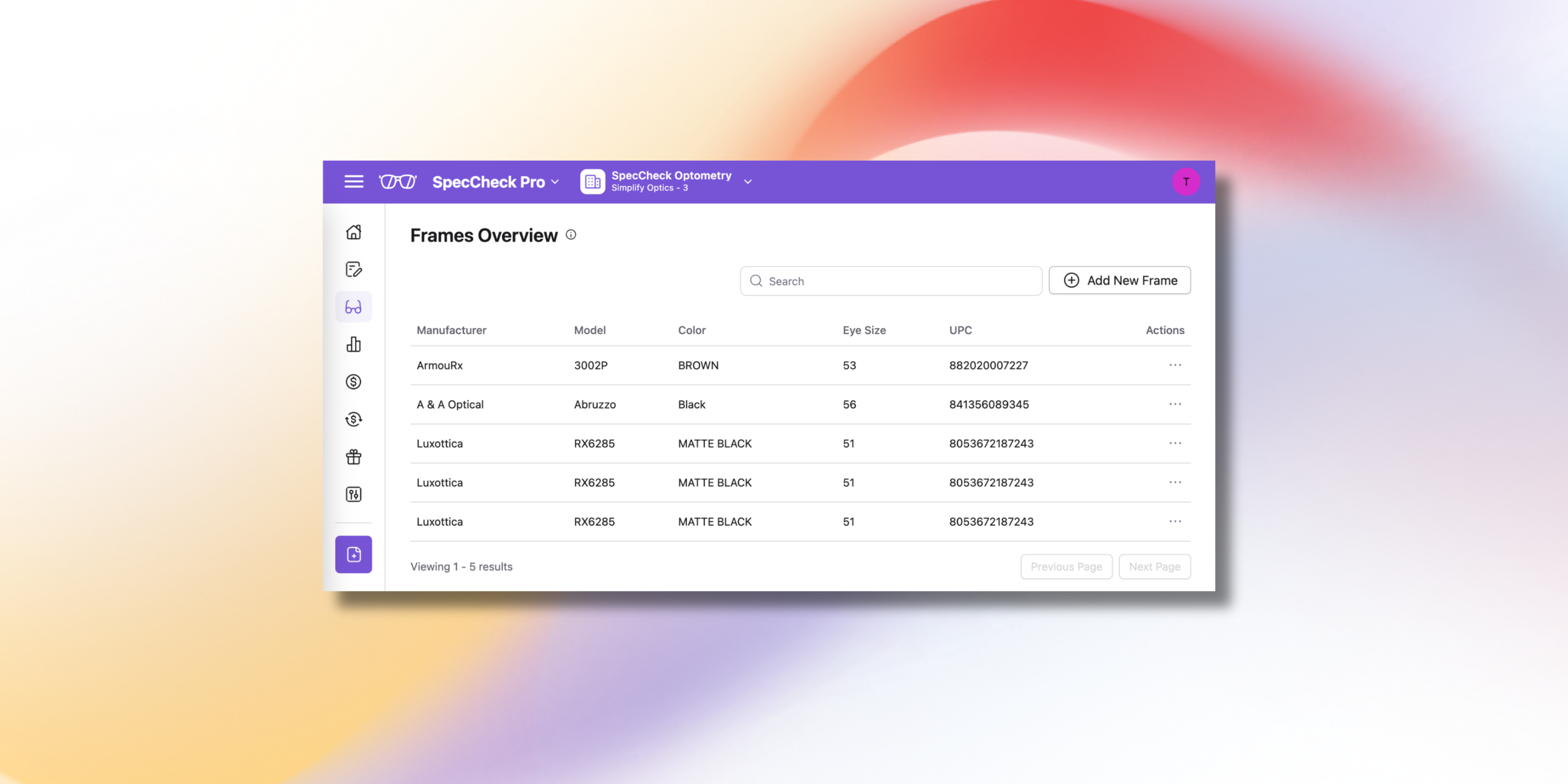 Introducing My Frames