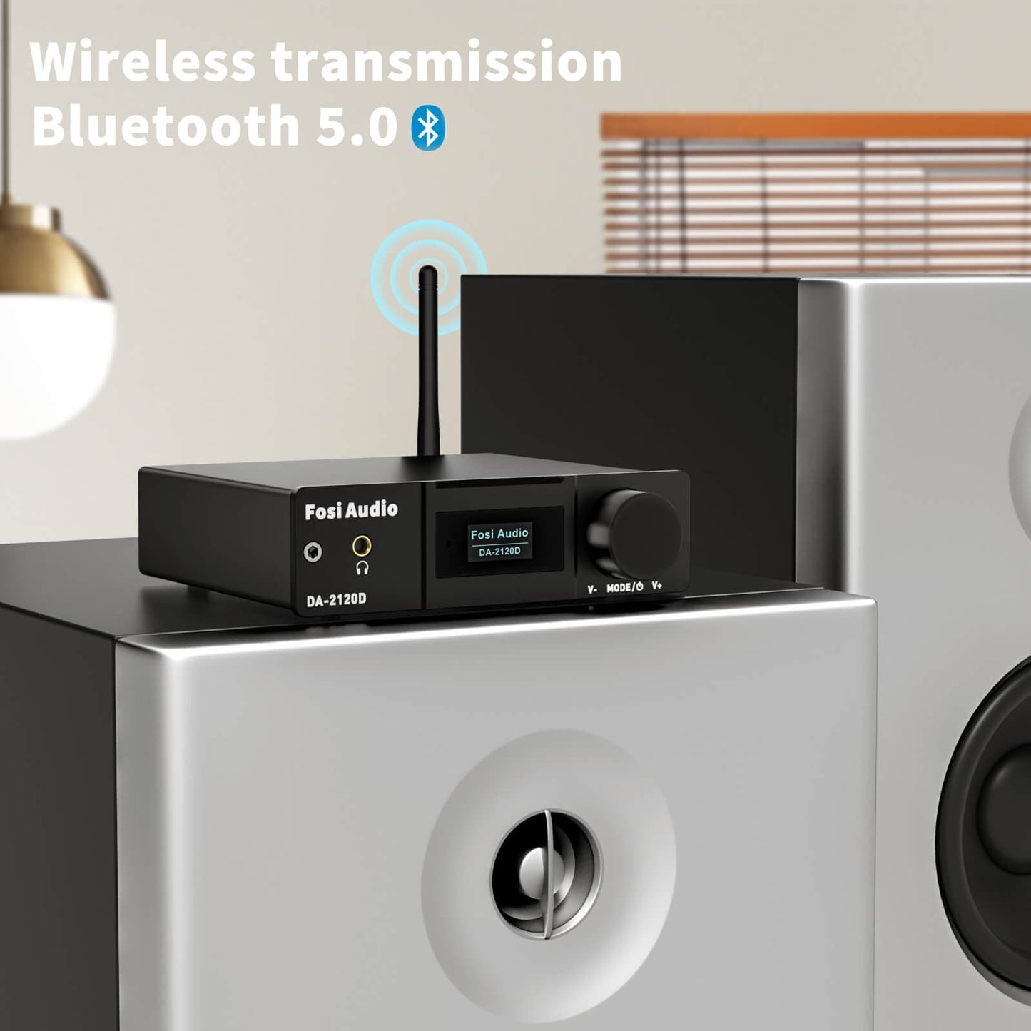 Fosi Audio DA-2120A デジタルアンプ DAC付きデジタルアンプ DA-2120A