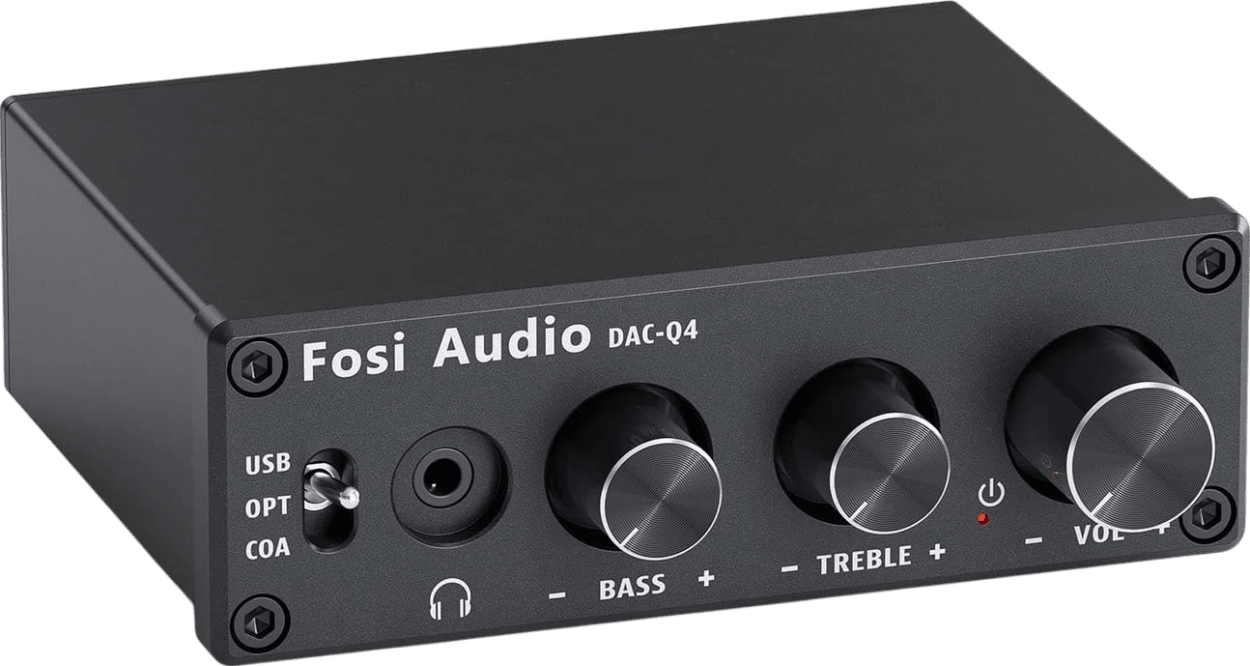 Fosi Audio Dac Headphone Amp And Dac Combo Fosi Audio Q4 (Amp