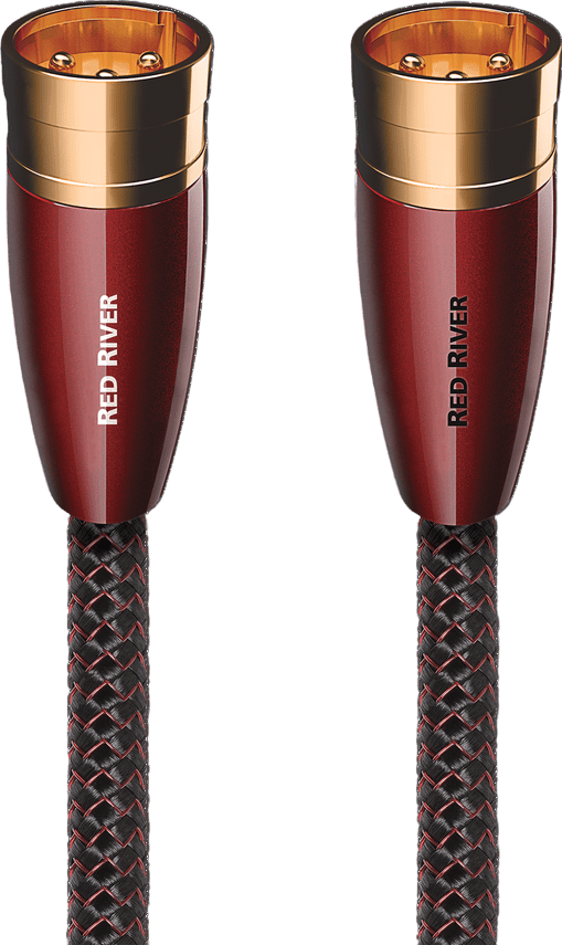 AudioQuest Red River XLR to XLR Analog Audio Interconnect Cables - Thumbnail 3