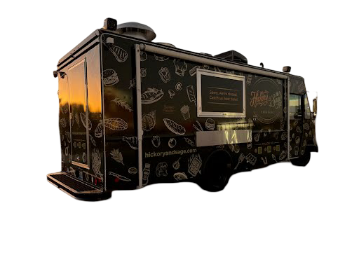 Custom food truck builder California - street food truck exterior