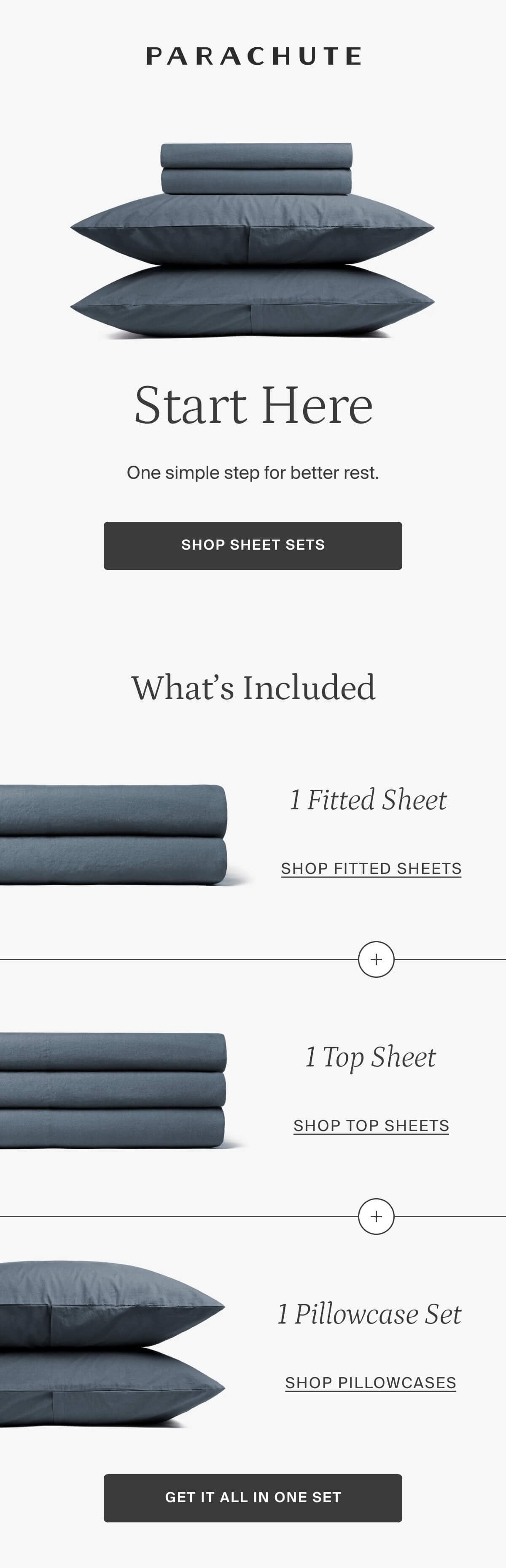 Welcome email template for a jewelry brand – mobile-optimized Klaviyo design featuring products, a welcome discount, and model imagery.