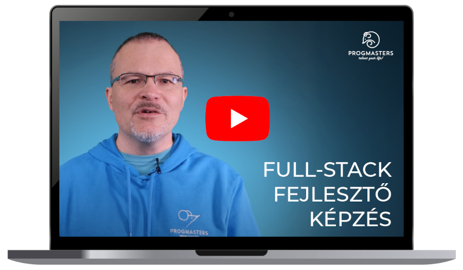 Rövid videó a full-stack programozásról