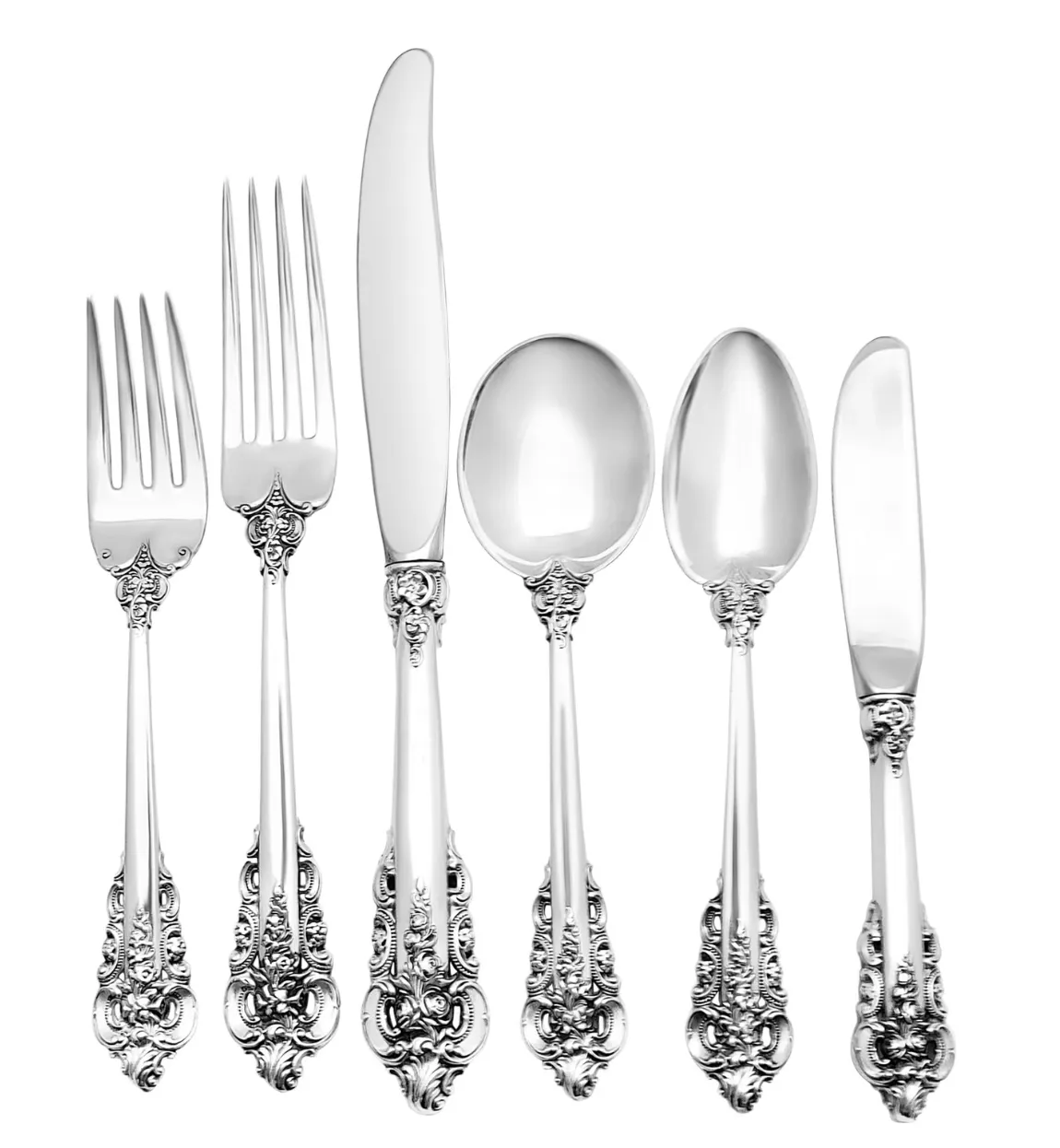 silver flatware