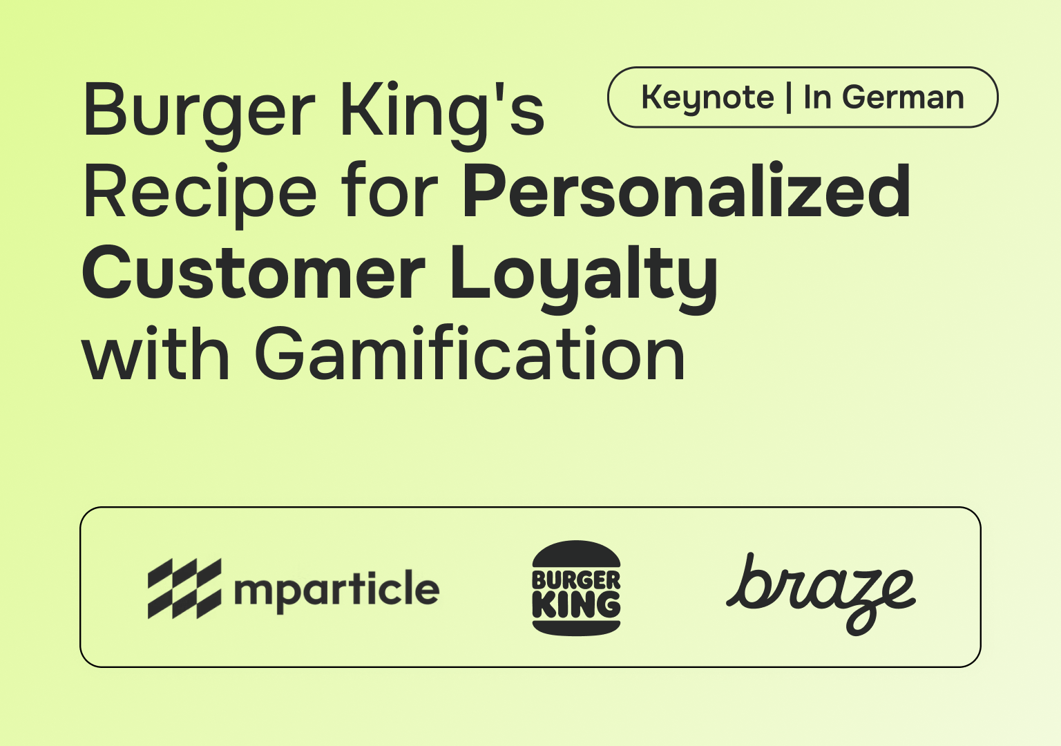 OMR Masterclass | Burger King's Recipe for Personalized Customer Loyalty with Gamification