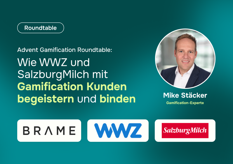 Advent Gamification Roundtable: Wie WWZ und SalzburgMilch mit Gamification Kunden begeistern und binden
