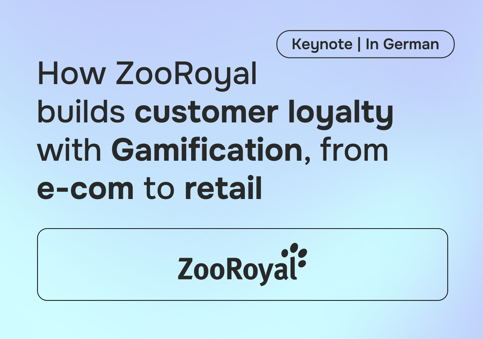 How ZooRoyal builds customer loyalty with Gamification, from e-com to retail 