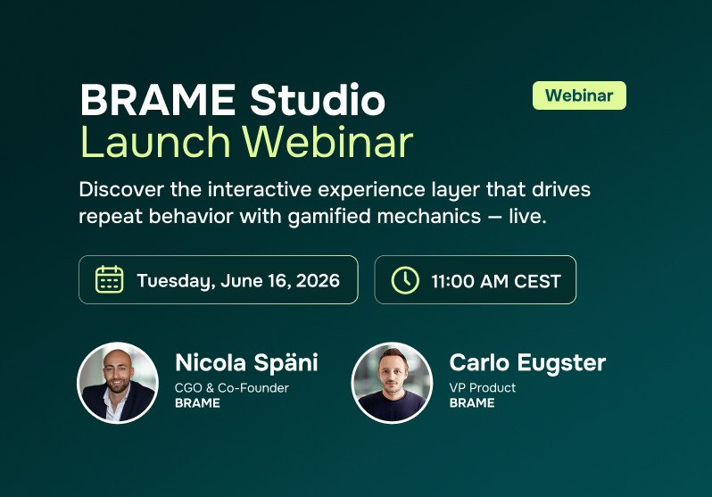 BRAME Studio Launch Webinar