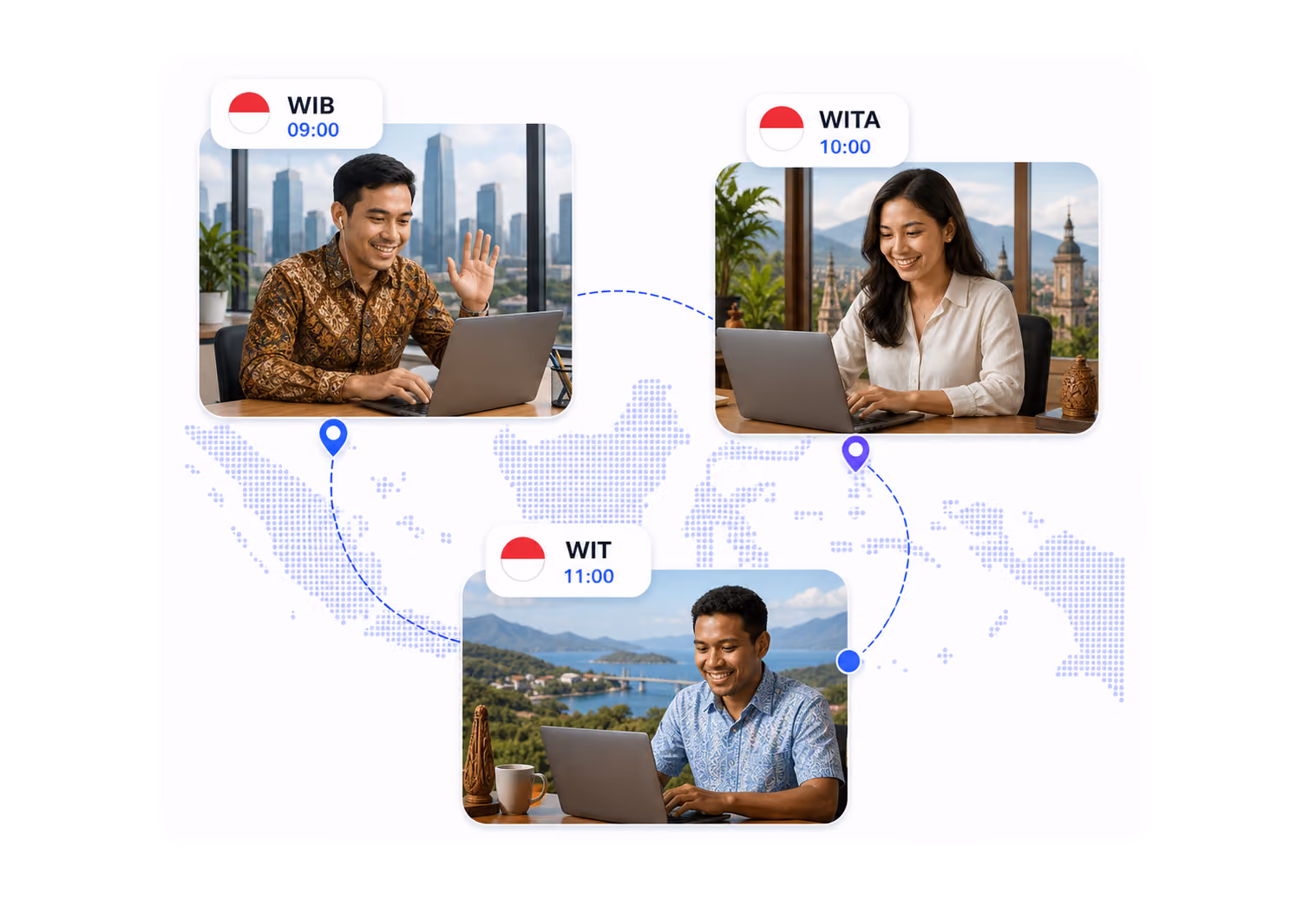 Flexible Across Time Zones